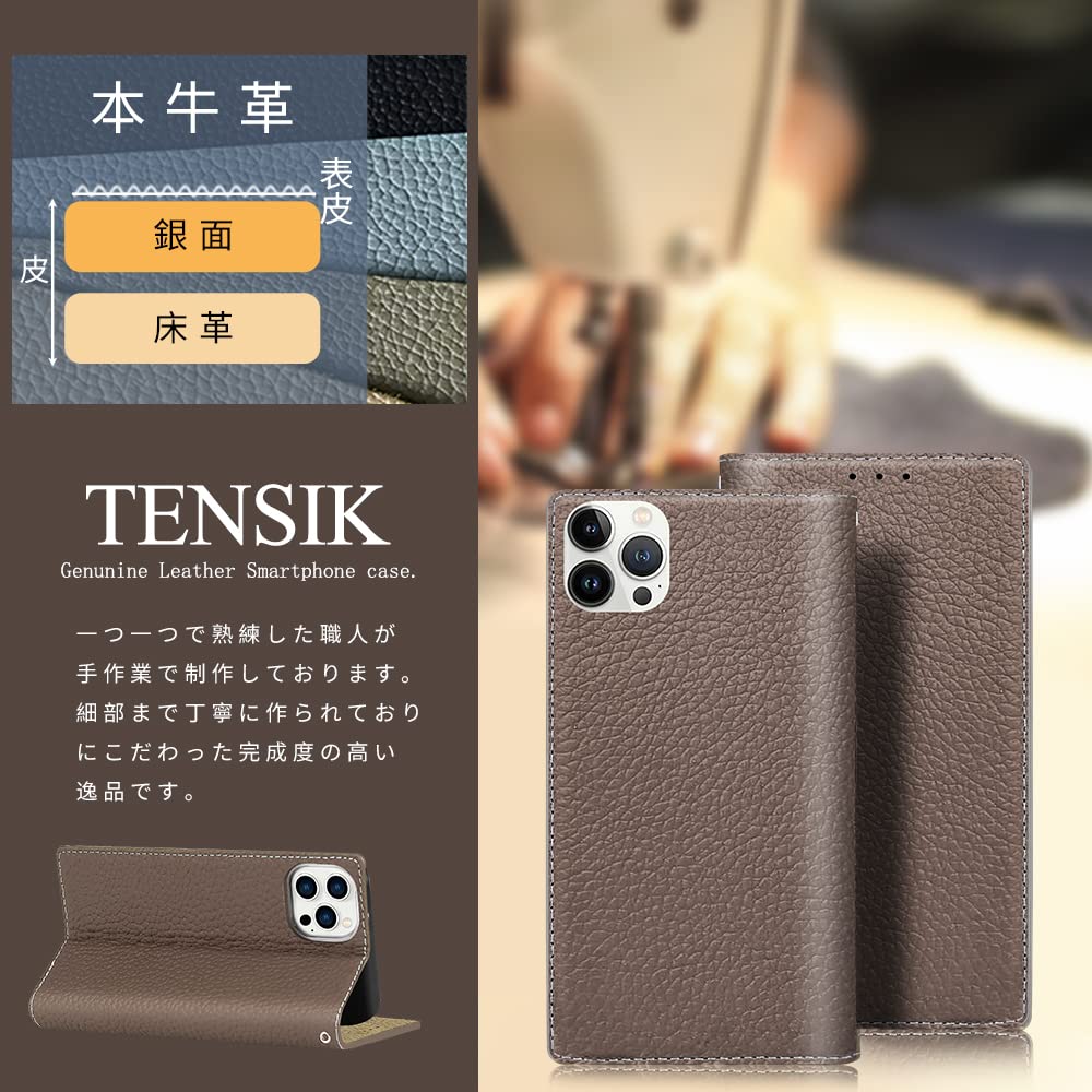 Amazon.co.jp: TENSIK iPhone 15 Pro 用の ケース 手帳型 アイフォン
