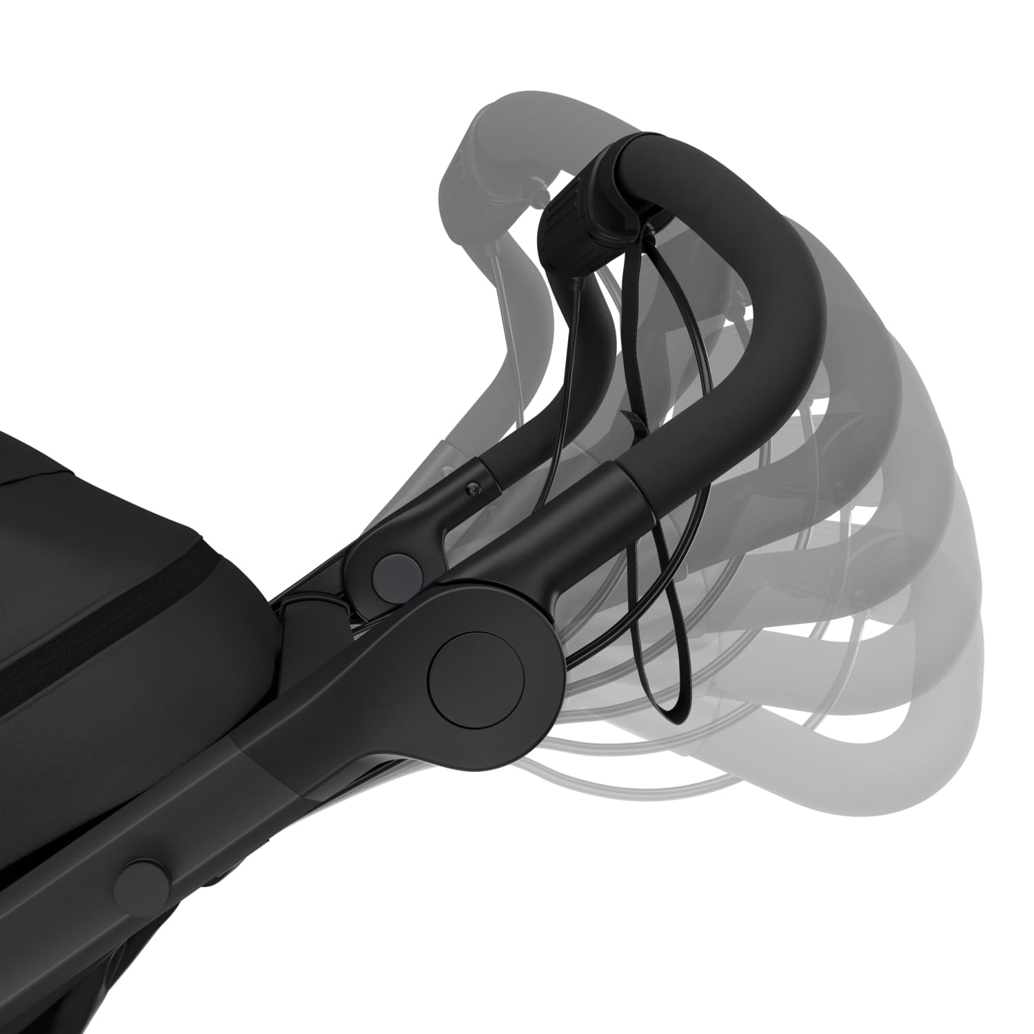 Thule Urban Glide 4-wheel Buggy Für Jedes Terrain Black on Black One-Size | Jogging-Spaziergänger