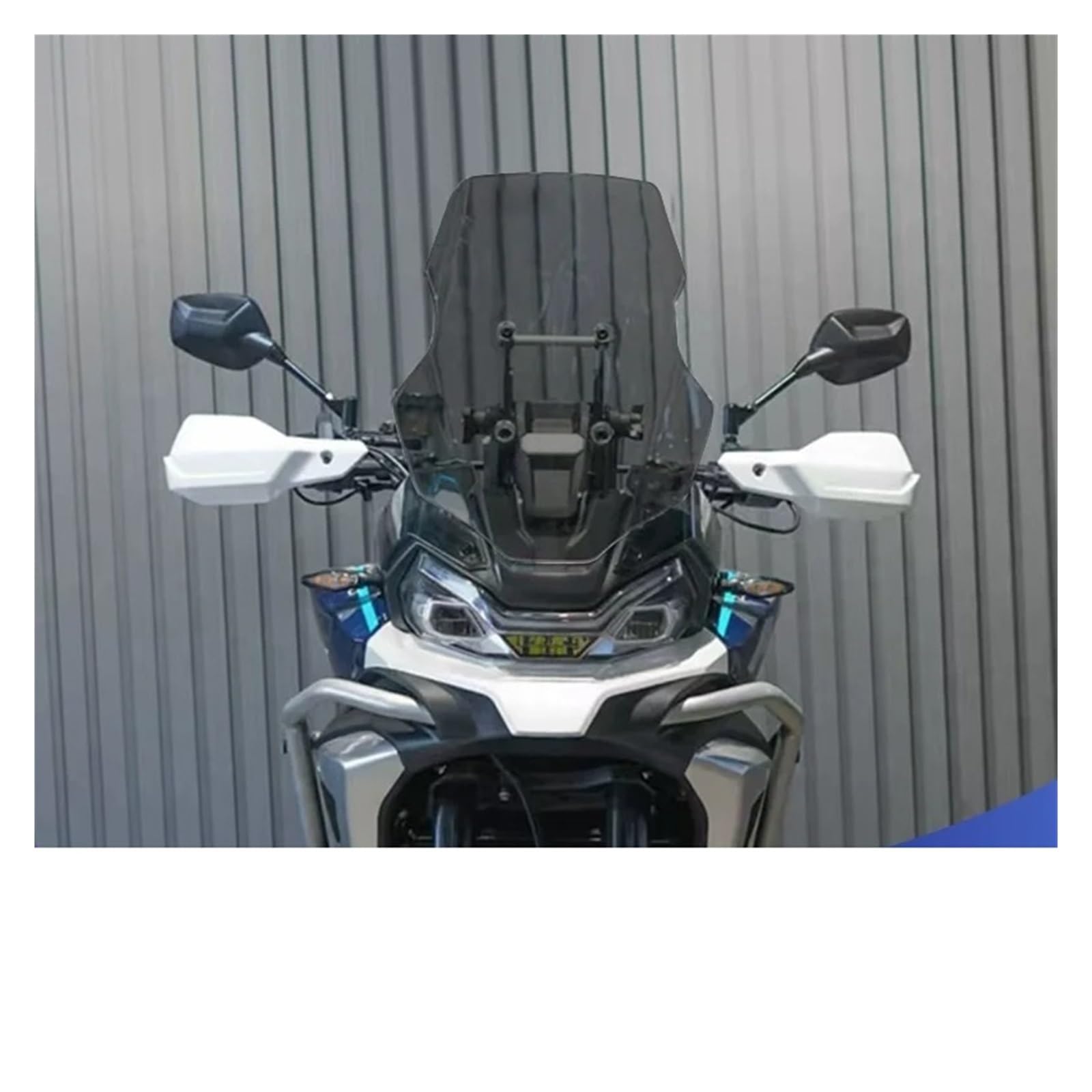Cupolino Touring Per CFMOTO Per 700MT Per 700 MT 700-MT MT700 Parabrezza Per Moto Parabrezza Anteriore In Vetro Modifica Alzata E Allargata Parabrezza Moto(A Grey 52cm)