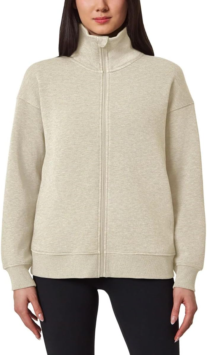 Mondetta Women's Fleece Jacket, Full-Zip