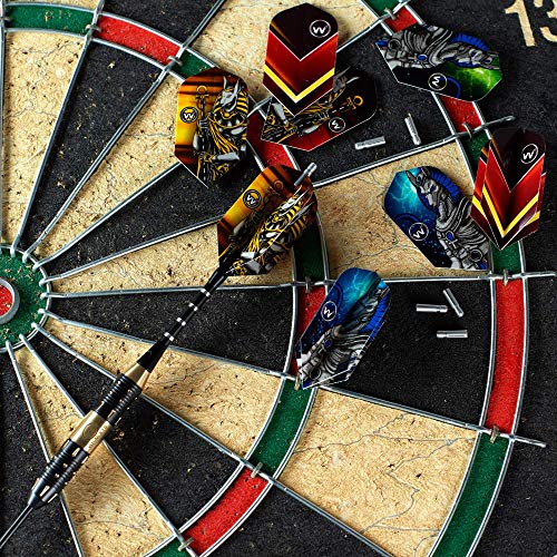 Whimlets Dart Flights and Accessories – Slim Shape Darts Flights with Flights Protectors, Darts Accessories Kit… - Thumbnail 6