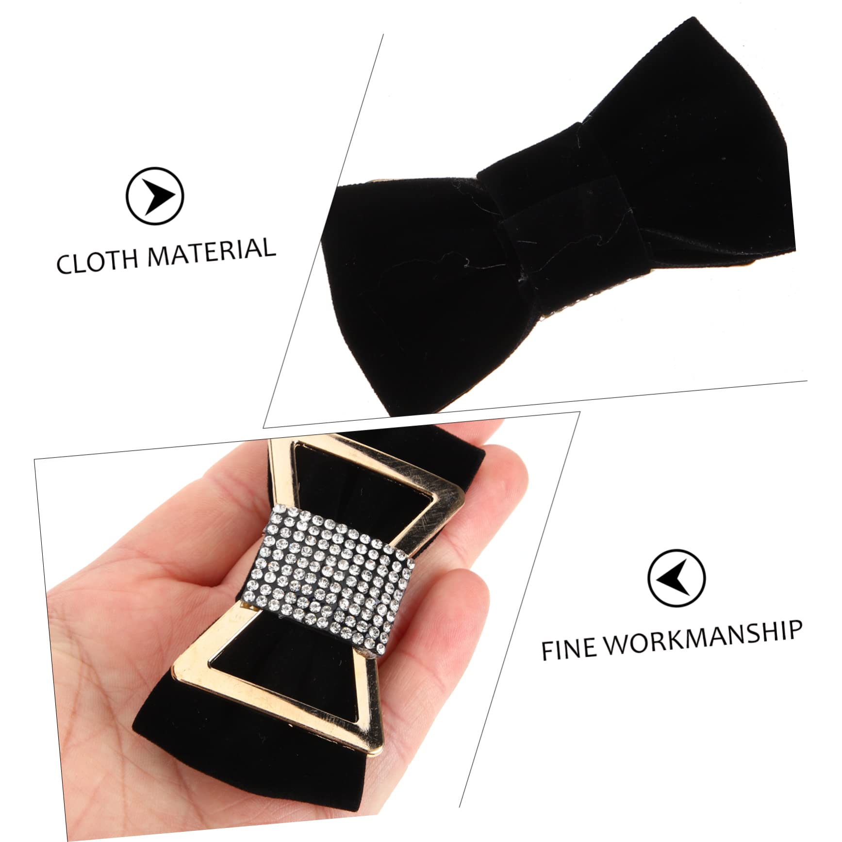 VALICLUD Fermaglio Per Scarpe Con Fiocco Clip Scure Per Scarpe Perni Fibbia Per Con Nodo a Fiocco Archi Spillo Arredamento Ciondoli Decorativi Per Cravatta Arco