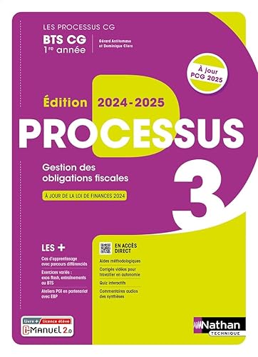Processus 3 - BTS CG 1ère année (Les Processus CG)