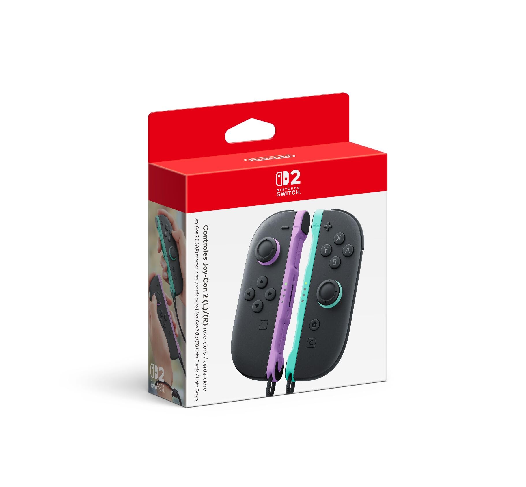 Joy-Con™ 2 (L)/(R) Light Purple/Light Green - 2