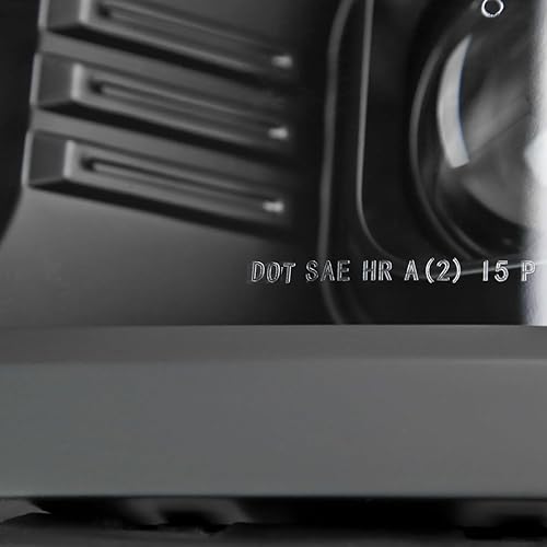 Miniatura 5 de Spec-D Tuning Switchback - Proyector de luces LED negras compatibles con Chevy Silverado 1500 2014-2015, conjunto de faros delanteros izquierdo y