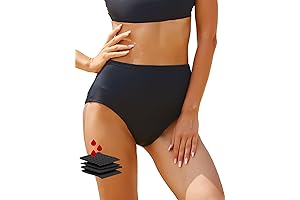 Period Proof Swimwear: Leakproof, High-Waisted Swim Bottoms for Women and Girls