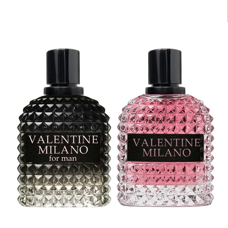 A CENTER Valentine Couple Set Perfume,Long Lasting Sweet Scent for Women/Men Fragrance 2x100ML