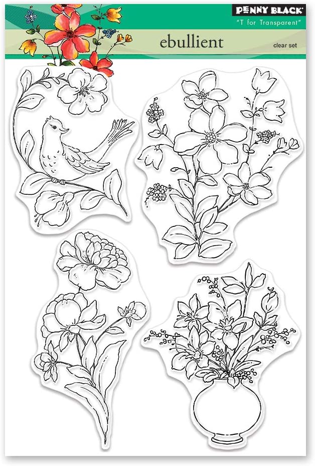 Penny Black Clear Stamps-Ebullient