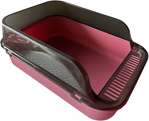 Miniatura 4 de Inodoro para gatos, bandeja de arena para mascotas, semi cerrado para gatos, inodoro antisalpicaduras para gatos, arenero para gatos, bandeja de