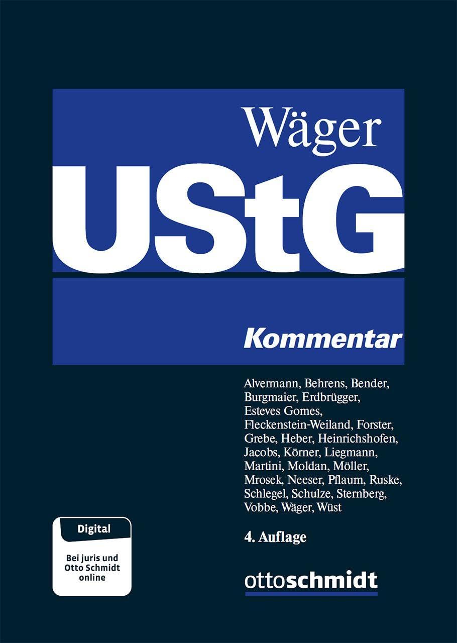 Umsatzsteuergesetz (UStG): Kommentar