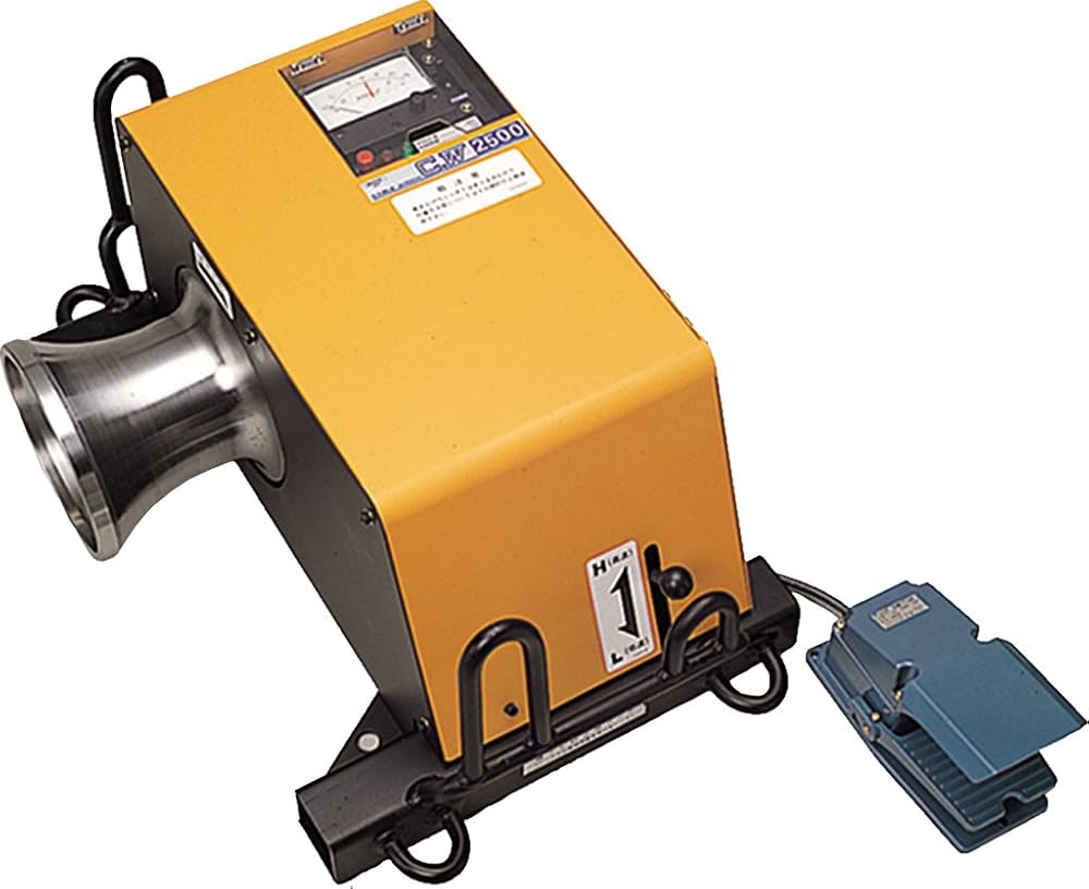 配送不可【引取限定】イクラ C.W2500 ケーブル入線用ウインチ 育良精機