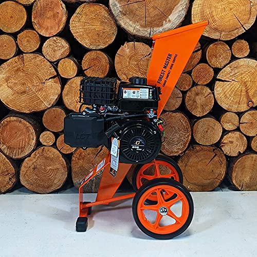 Forest Master Garten FM6DD-MUL 6HP Benzinhäcksler Gartenhäcksler Gartenhacker Holzhacker Holzhäcksler Trommelhäcksler… – Bild 5
