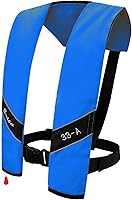 Morinokawau Automatic Inflatable Life Jacket for Adults - Low Profile PFD, 330 lbs Capacity, SOLAS Compliant