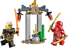 Ninjago&colon; Kai and Rapton&apos;s Temple Battle Polybag with Additional Red Cape 30650
