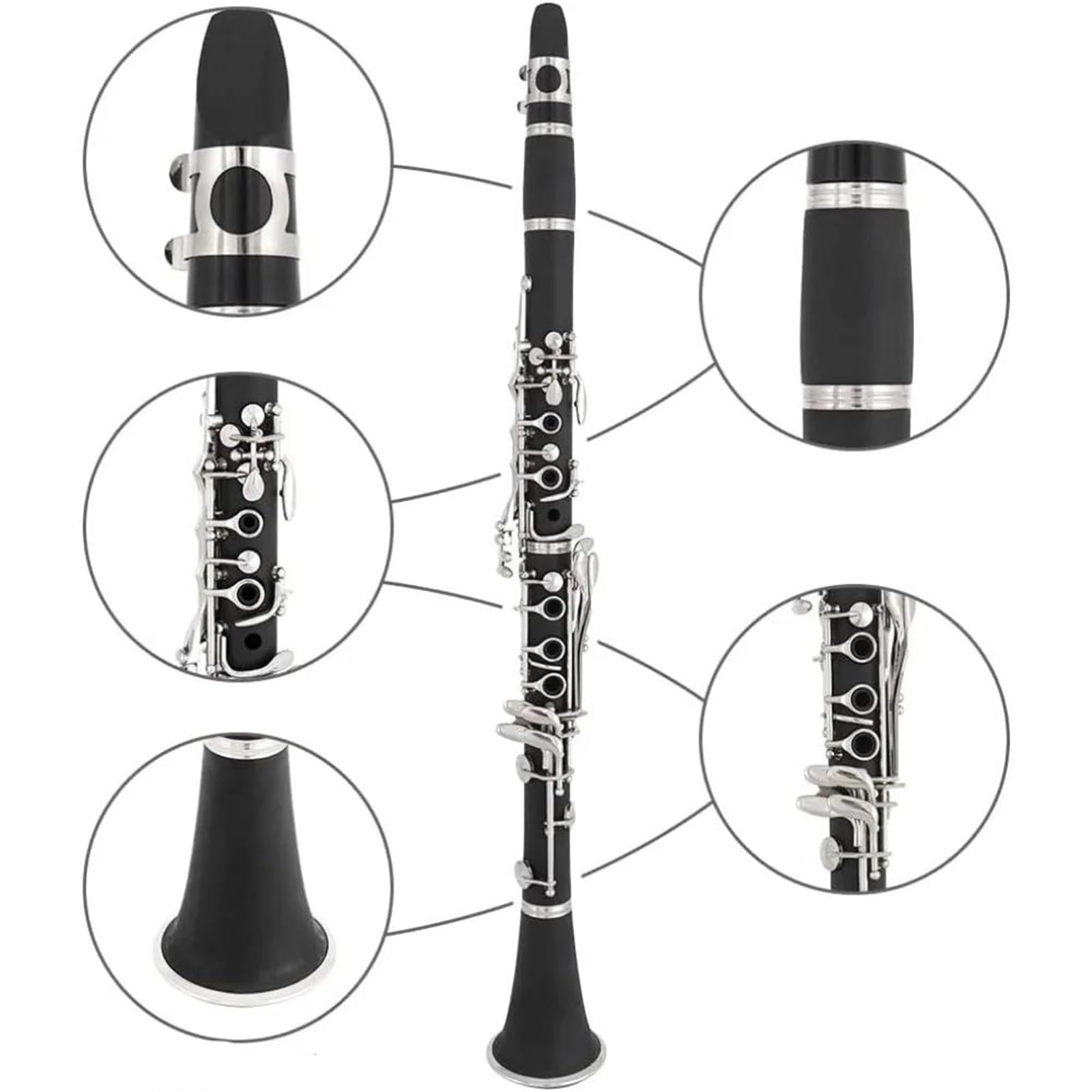 Amazon.com: Clarinet Musical Instruments Bb Clarinet Beginner's