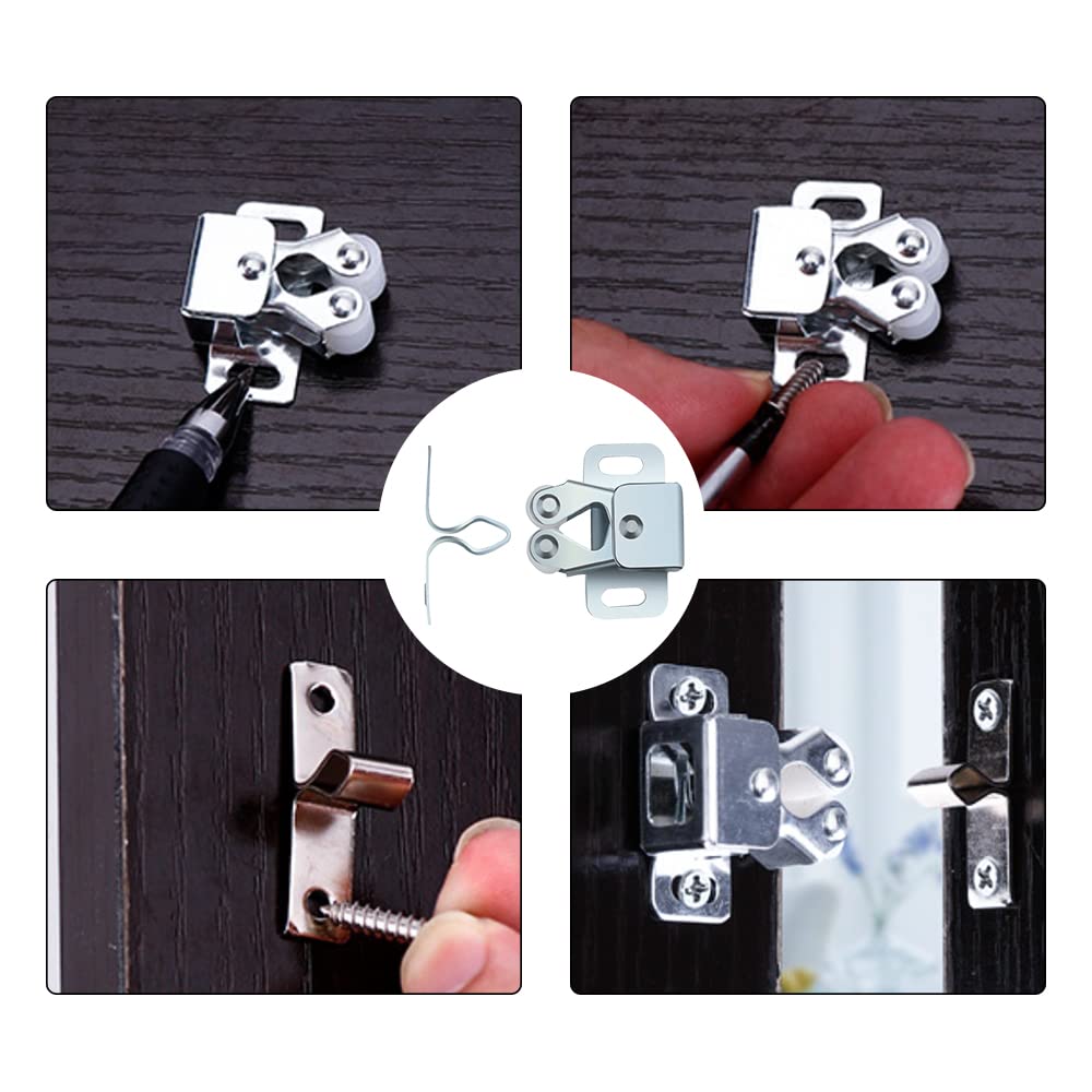 Cilindro De Seguridad Europeo MICEL 50x50 Mm – Leva Larga, Latón Niquelado, Incluye Llaves, Para Puertas De Casa O Local