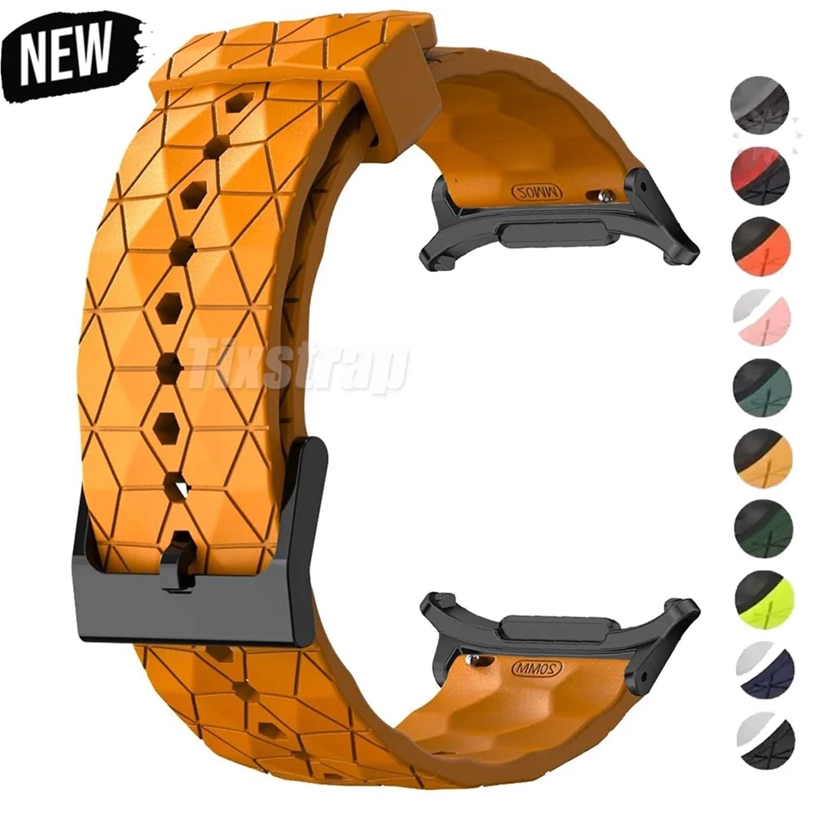 JDIME Cinturino Per Galaxy Watch 7 Ultra 47mm Swim Smart cinturino sportivo morbido e traspirante