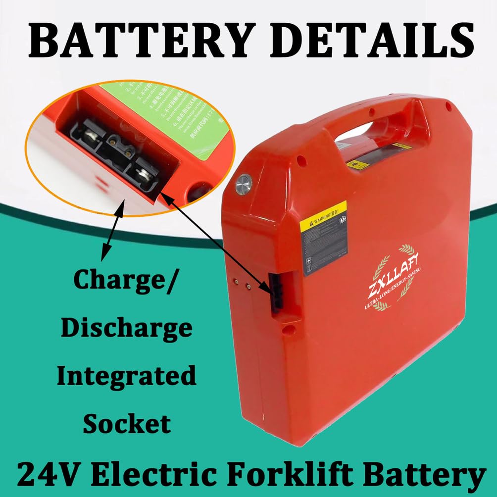 Batería LiFePO4 48V 20Ah 30Ah Batería de Litio 24V 60Ah 40Ah Baterías Recargables 48V Baterías montacargas eléctricos para CBD15J-LI-S transpaleta eléctrica