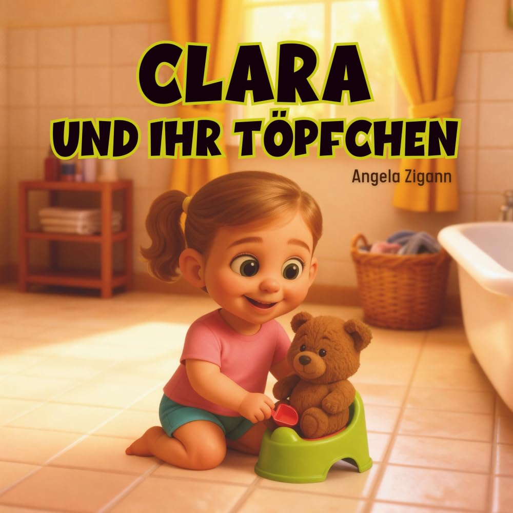 Clara und ihr Töpfchen: Liebevolles Kinderbuch von der Windel zum Töpfchen (2. Auflage) (Die Töpfchentraining Serie)
