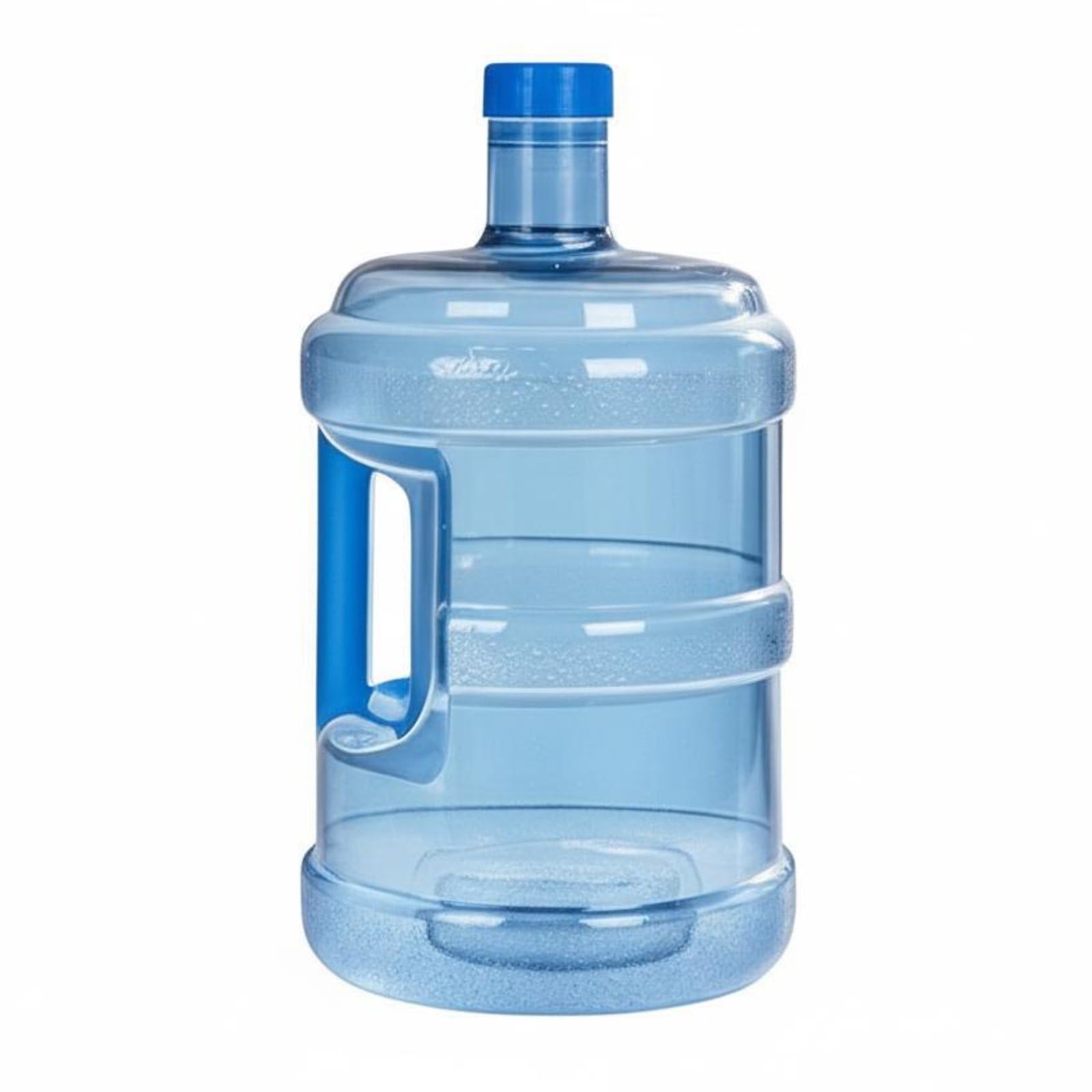 ＡＷＨＡＯ Reusable Water Container with Handle Water Dispenser Bottle Screw Top for Campers, Travel, 7.5L, Thickened PET Material