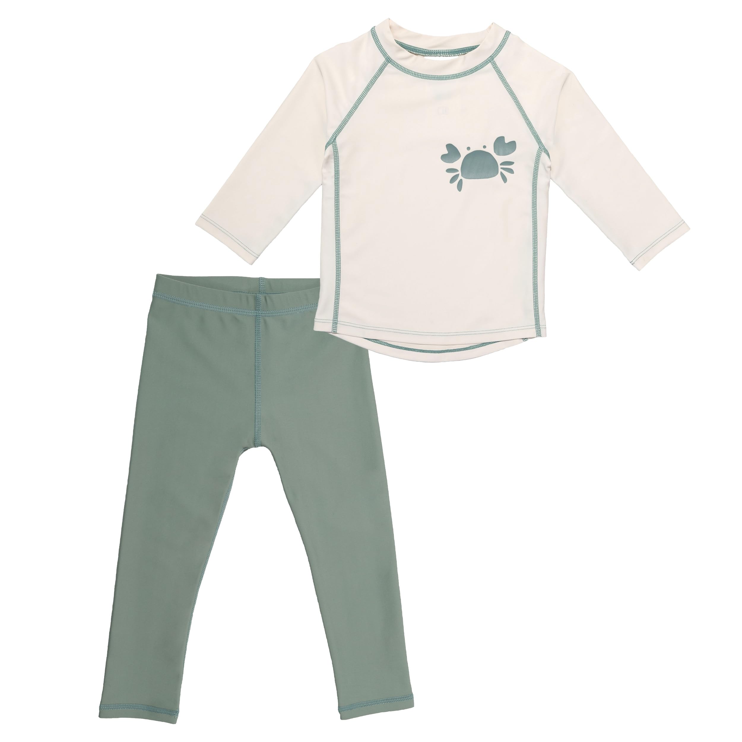 LaLoona Baby UV Schutz Badeset | Lange Badehose und Schwimmshirt mit UPF 80+ | UV Kleidung schnelltrocknend & Oeko-TEX Standard 100 geprüft