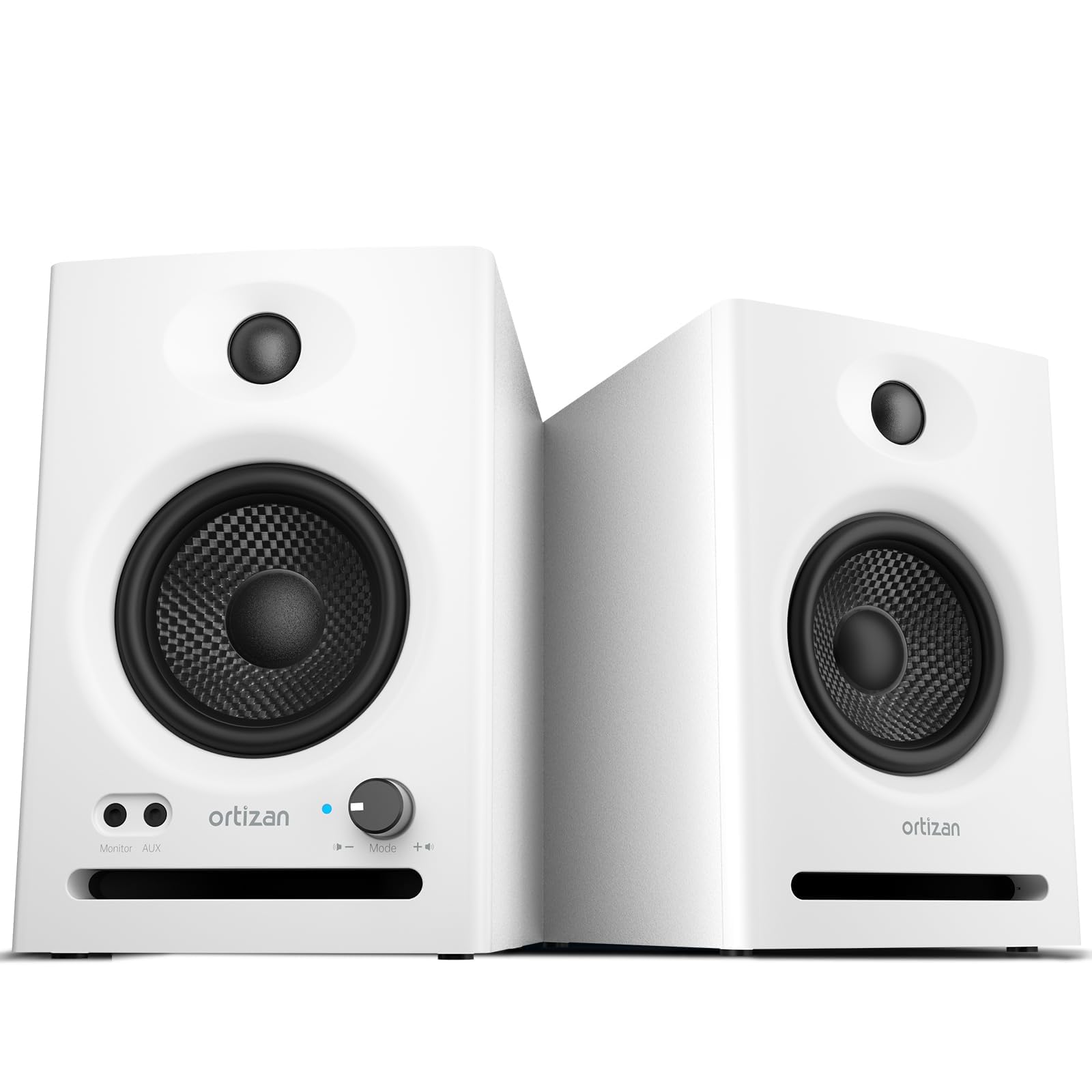 Ortizan Studio Monitors (White)