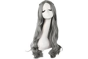 70 cm/28 Inch Long Hair Wig with Defined Bangs