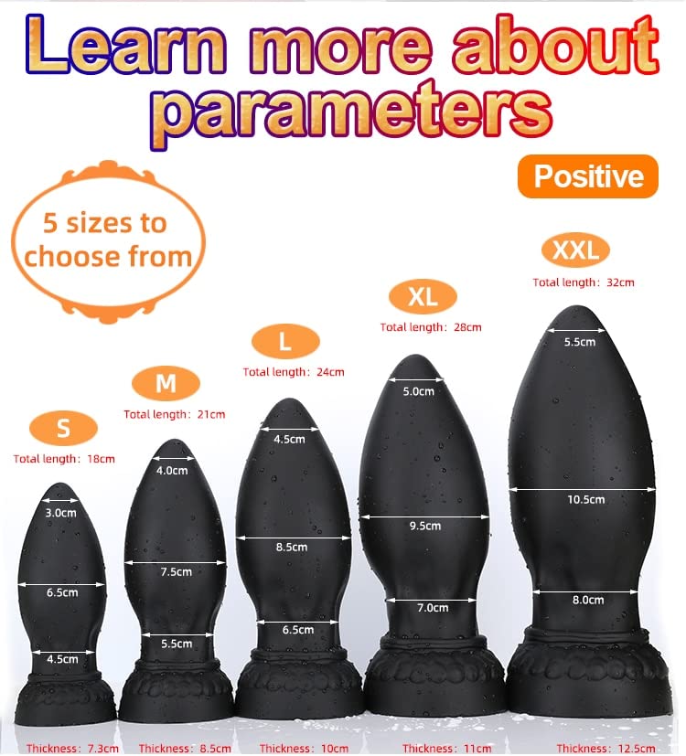 Plug anale Grande Butt Plug Set Giocattolo Anale Plug Anali Butt Plug Anale Butt Plug Enorme Butt Plug Vibrante Vibratore Anale Dildo Grande Anale