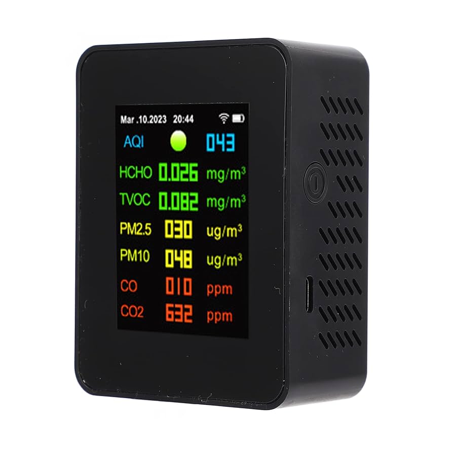 希少！　PLACEBO AIRQUEST 5'10 UbiBot AQS1 9-in-1 Air Quality Monitor - PM1/2.5/10, TVOC