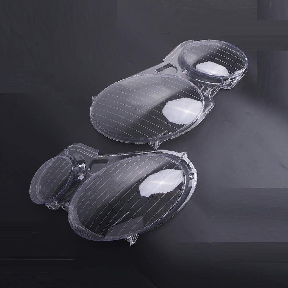 Front Headlamp Headlight Lens Cover Clear W211 E Class 02-08 1Pair product thumbnail 4