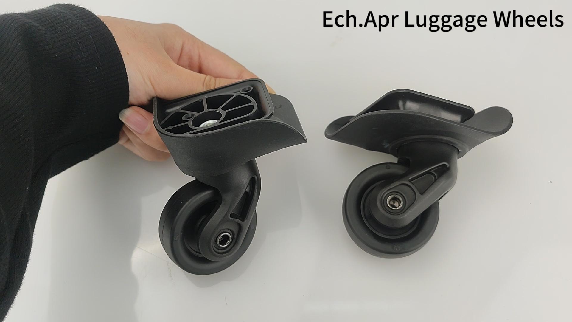 Amazon.com | Ech.Apr 2Pcs Luggage Wheels Replacement, Plastic