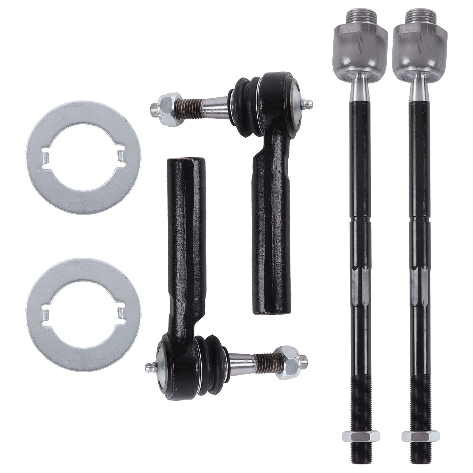 Dioche EV800084 Akcesoria Samochodowe 4 szt. Końcówki Drążków Kierowniczych Wewnętrzny Zestaw Zewnętrzny do 1500 LT 2007 - Części Zamienne do Układu Kierowniczego