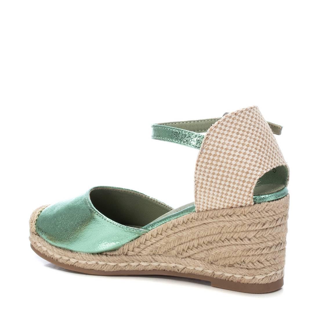 XTI - Sandalias con Cuña Mujer Aqua - Calzado Cómodo y Versátil - Moda casual - Modelo 14233401 (Talla 37)