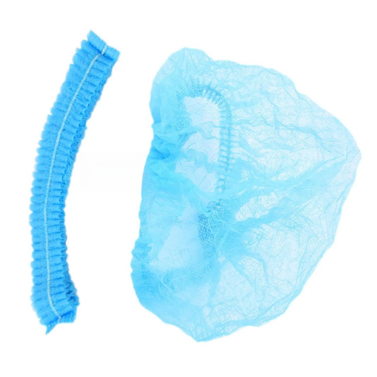 20pezzi Cuffie Monouso Non Woven Blu Per Makeup e Pulizia Antipolvere Per Estetisti e Cucine Morbide e Traspiranti Per e Laboratori