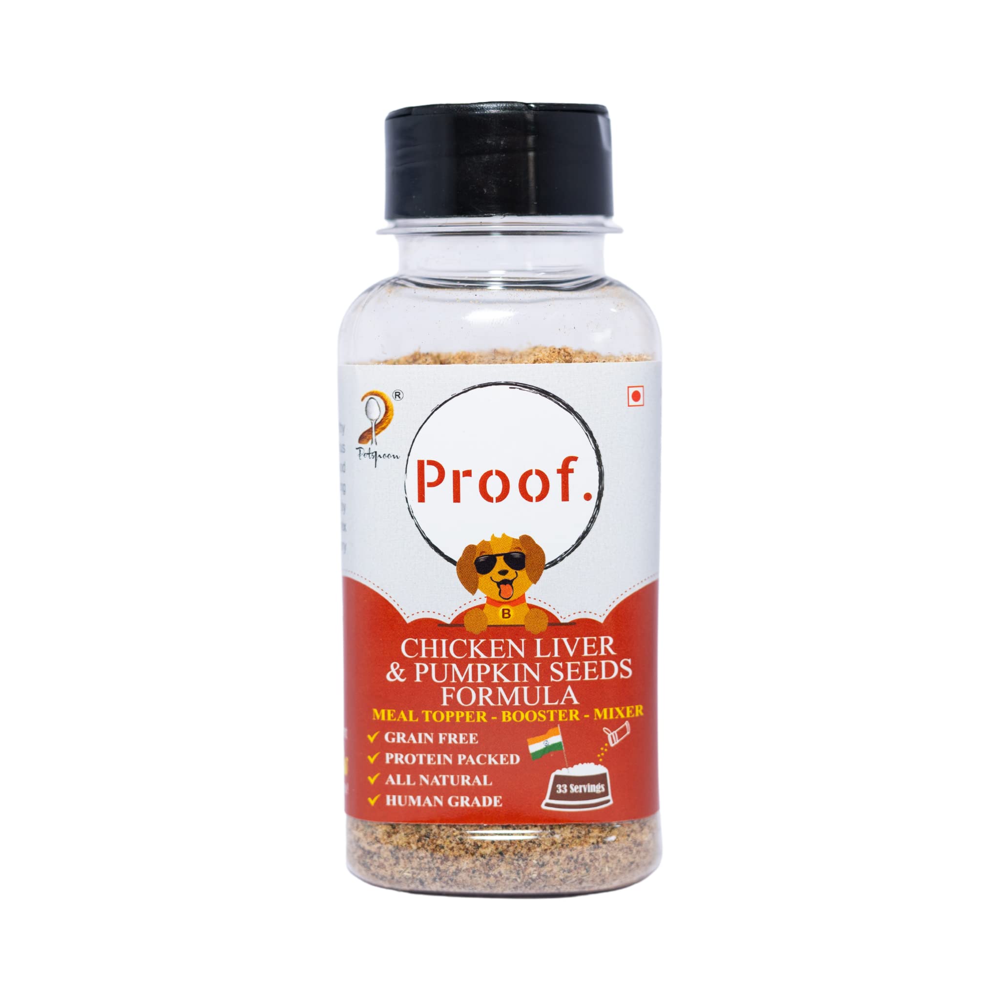 Petspoon Proof Chicken Liver and Pumpkin Seeds Formula Topper are Grain-Free, Gluten Free, Corn-Free, Dairy Free for Dogs and Cats (100 gm) (B0BG878JRJ) Amazon Price History, Amazon Price Tracker