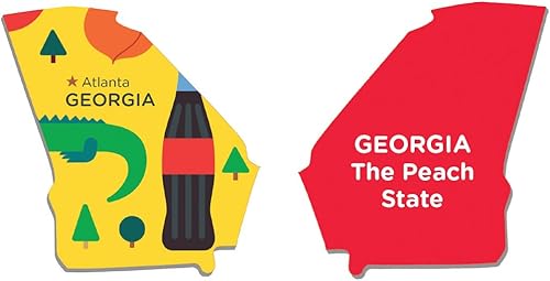 Miniatura 3 de Mudpuppy Rompecabezas de mapa de los Estados Unidos de América 70 piezas 23 x 165 pulgadas ideal para niños a partir de 5 años aprender los 50