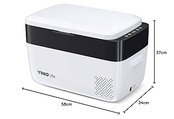 シガー電源付き！ポータブル冷蔵庫　YINO life Amazon.co.jp: YINO life 車載冷蔵庫 30L 大容量 -20℃～10℃ 温度