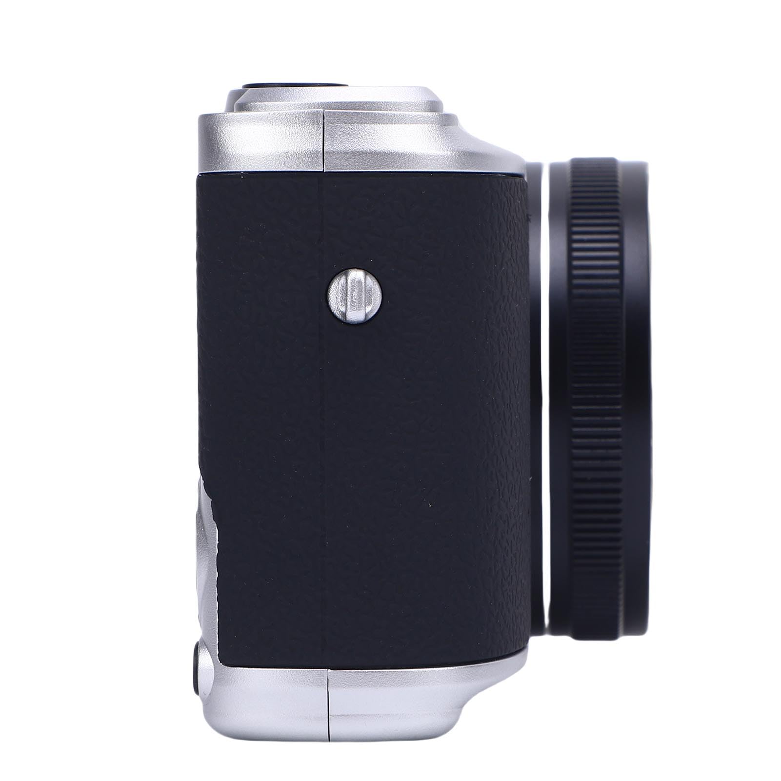 Jectse Camera Digitale 4K per Fotografia, Fotocamera da Vlogging da 64 MP con Schermo a Flip, Punto Zoom Digitale 16x e Scatto di Camara per Principianti per Principianti (SILVER)
