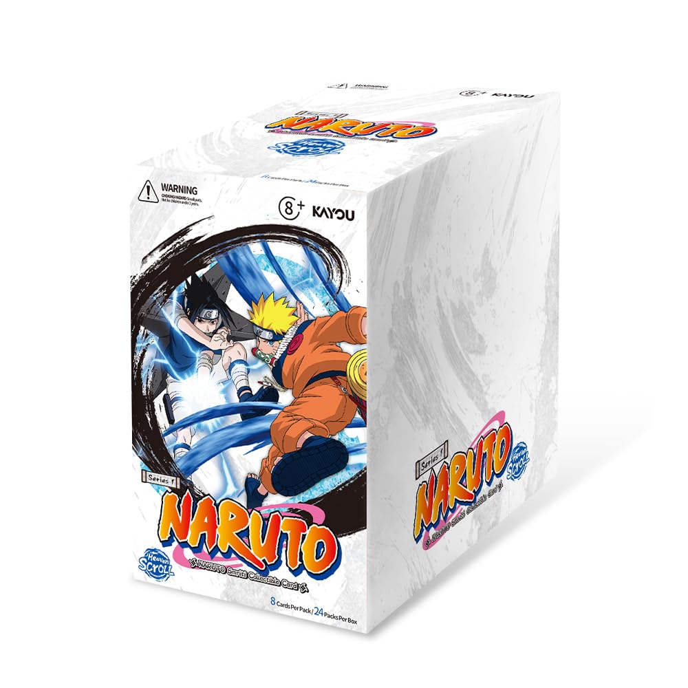 NARUTO KAYOU 英語版 未開封ボックス シュリンク付き 10パック入 Amazon.com: KAYOU Naruto Smriti Collectible Card, Chapter Jin