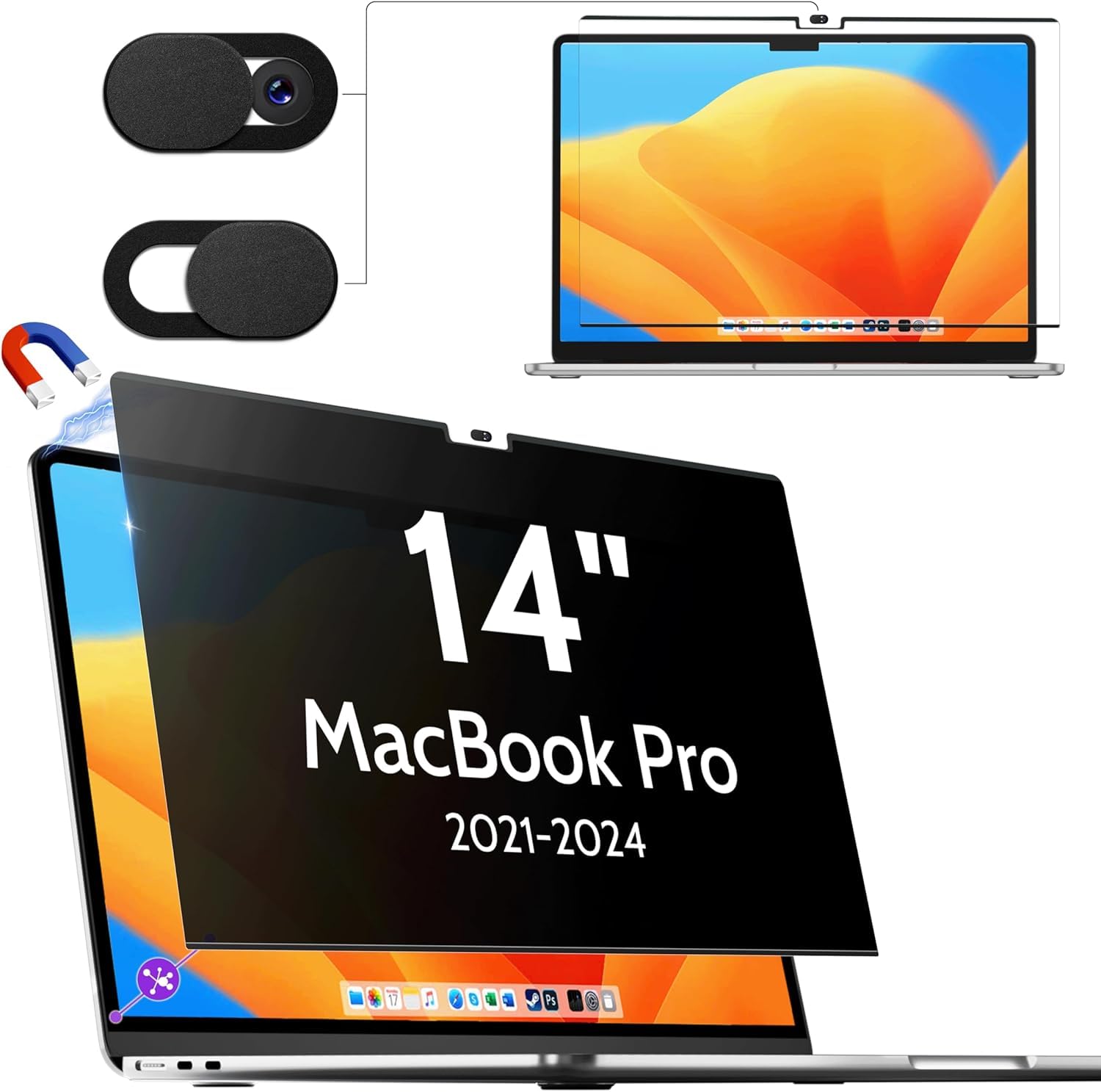 Amazon.co.jp: Makinda Macbook Pro 14 (2021-2024 M1、M2、M3、M4