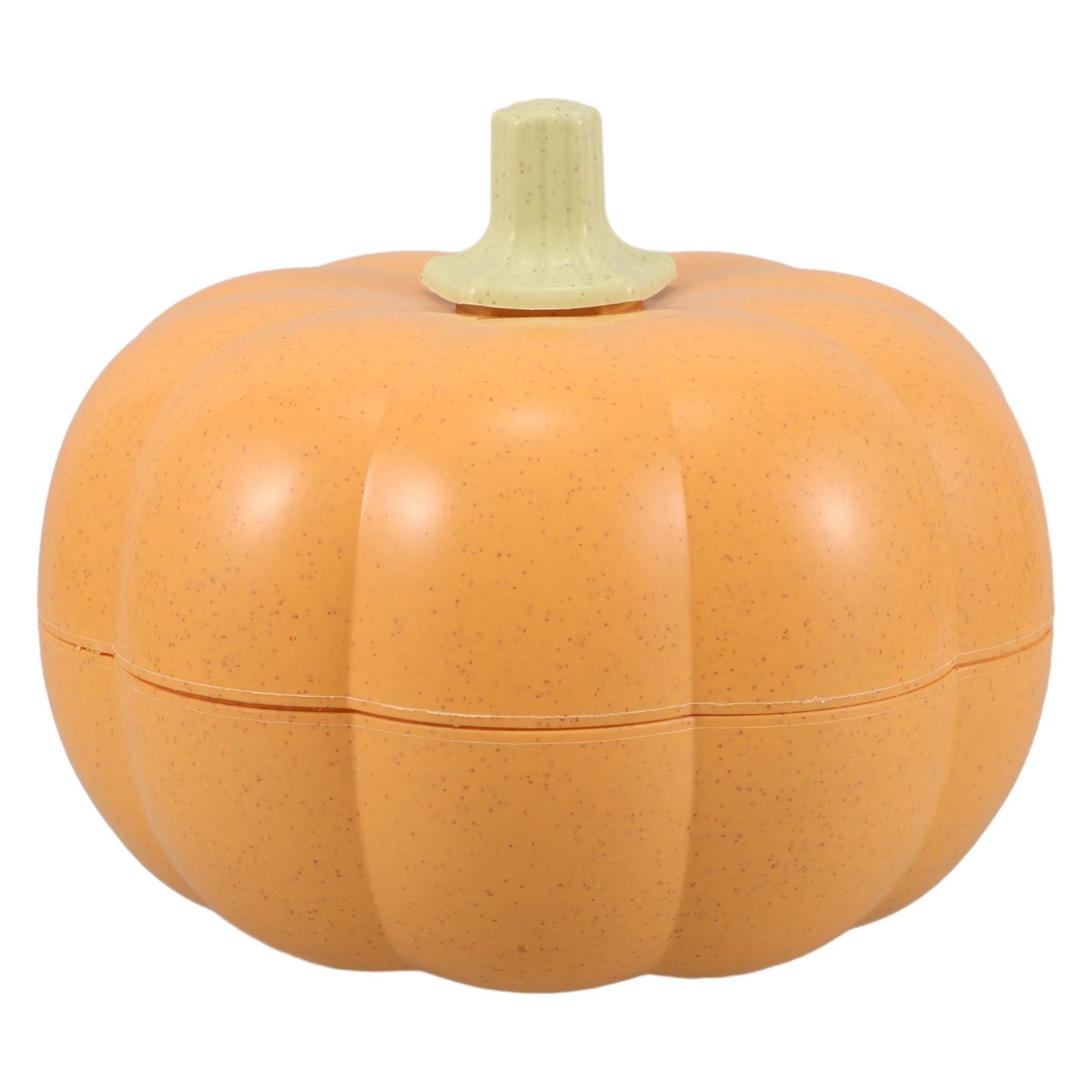 Kürbis Snack Halter Orange - 18x18x15 Cm Mit Zahnstocher-Aufbewahrung