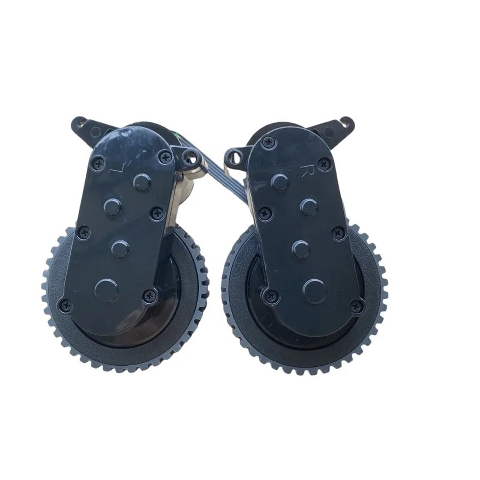 YTGWLKCO Vacuum Cleaner Walking Wheel, Compatible for Proscenic, D5 D5S 830T 850T 850P Ultenic D5s Pro Robot Vacuum Cleaner Wheel Motor Accessories(L+R)