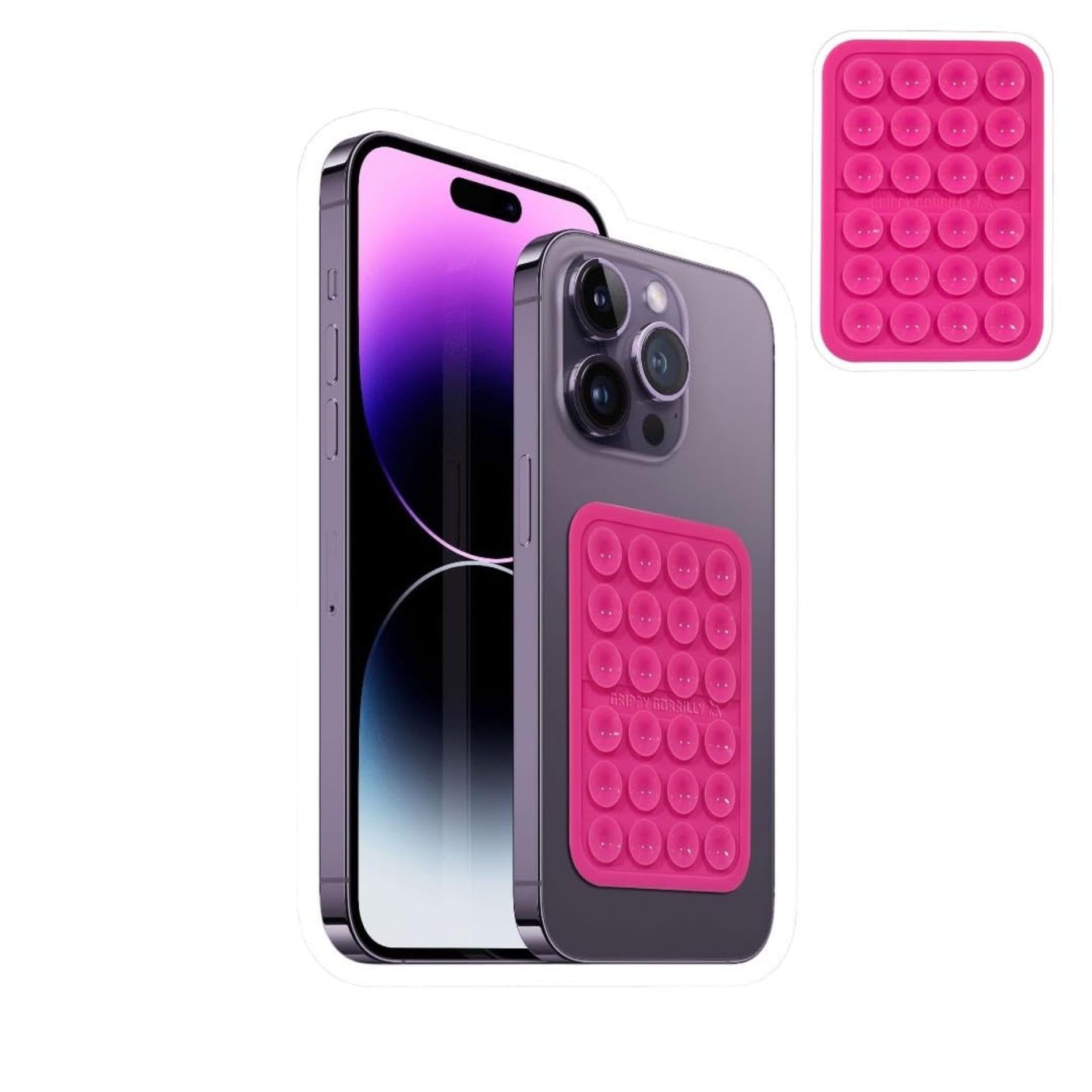 Silicone Suction Phone Case Mount, Adhesive Phone Accessory Compatible Hands-Free Fidget Toy, Mirror/Shower/Phone Holder-Universal Suction Cup Mount for Car, Dashboard, and Windshiel (1) (B0DC3QCQFZ) Amazon Price History, Amazon Price Tracker