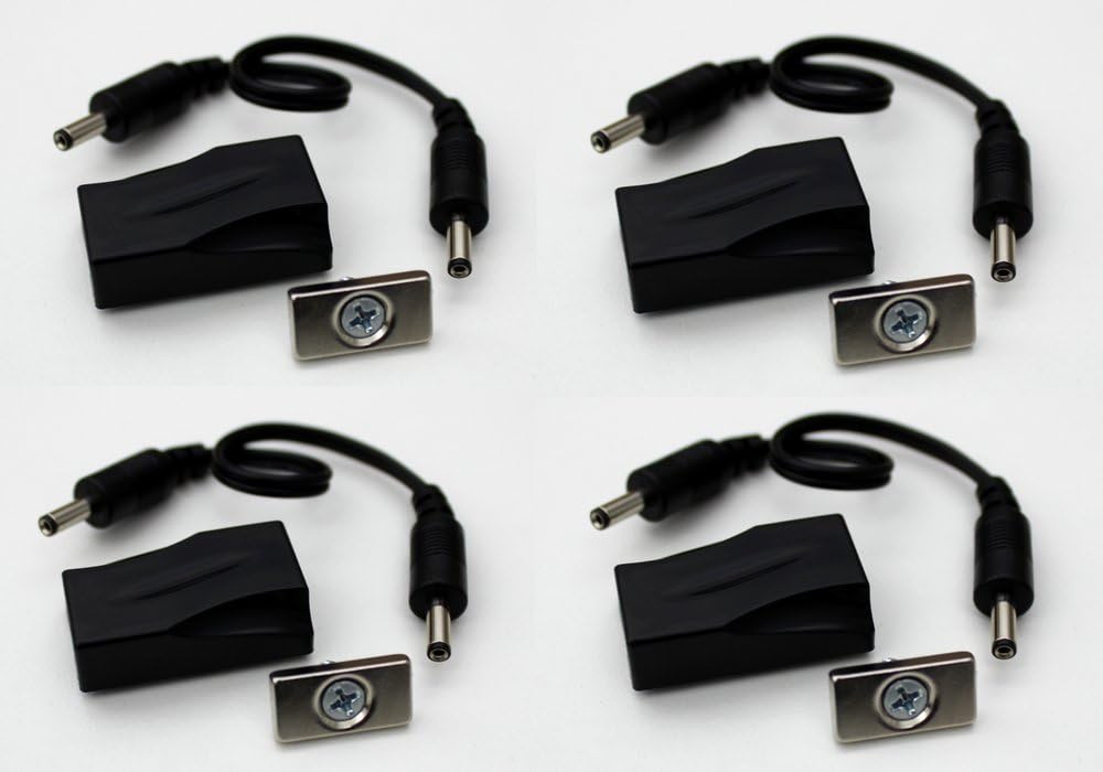 Inspired LED Magnetic Switch - 4 Pack 12V/24V – Input: 3.5mm x 1.5mm - Use for Stage Cabinet Lights Under Cabinet Lighting Kitchen Lighting