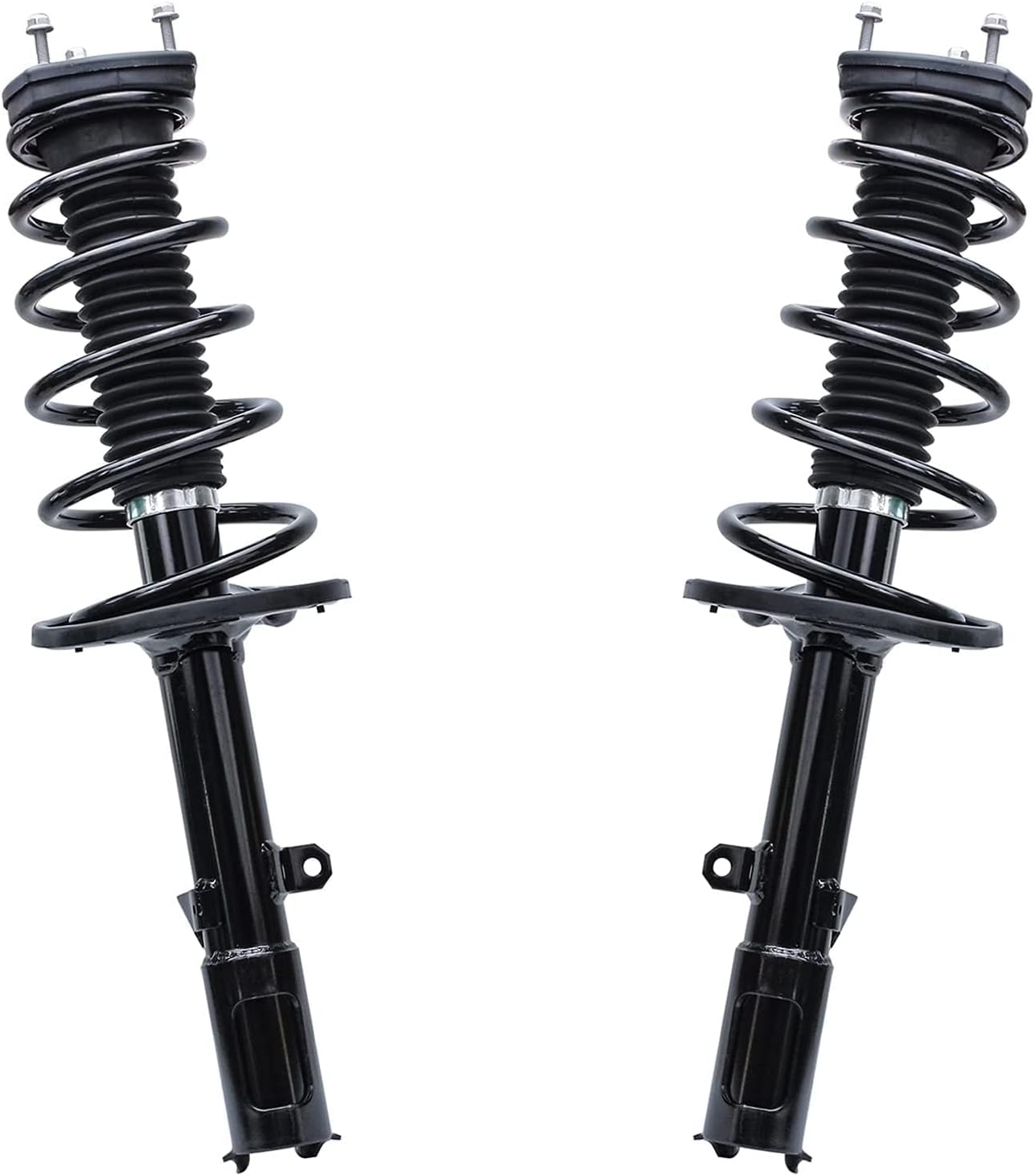 Detroit Axle - Rear Struts Sway Bars for 07-11 Toyota Camry 08-12 Avalon 07-12 Lexus ES350, Complete 2 Struts with Coil Springs Assembly 2 Sway Bar Links Replacement Suspension