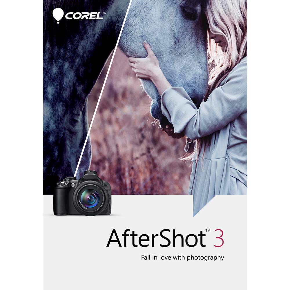 Corel AfterShot 3 | Logiciel de retouche photo et de gestion [Carte clé PC/Mac]
