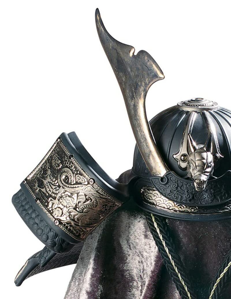 Amazon | リヤドロ 五月人形 Lladro 兜平飾り 兜飾り 兜 Black 袱紗