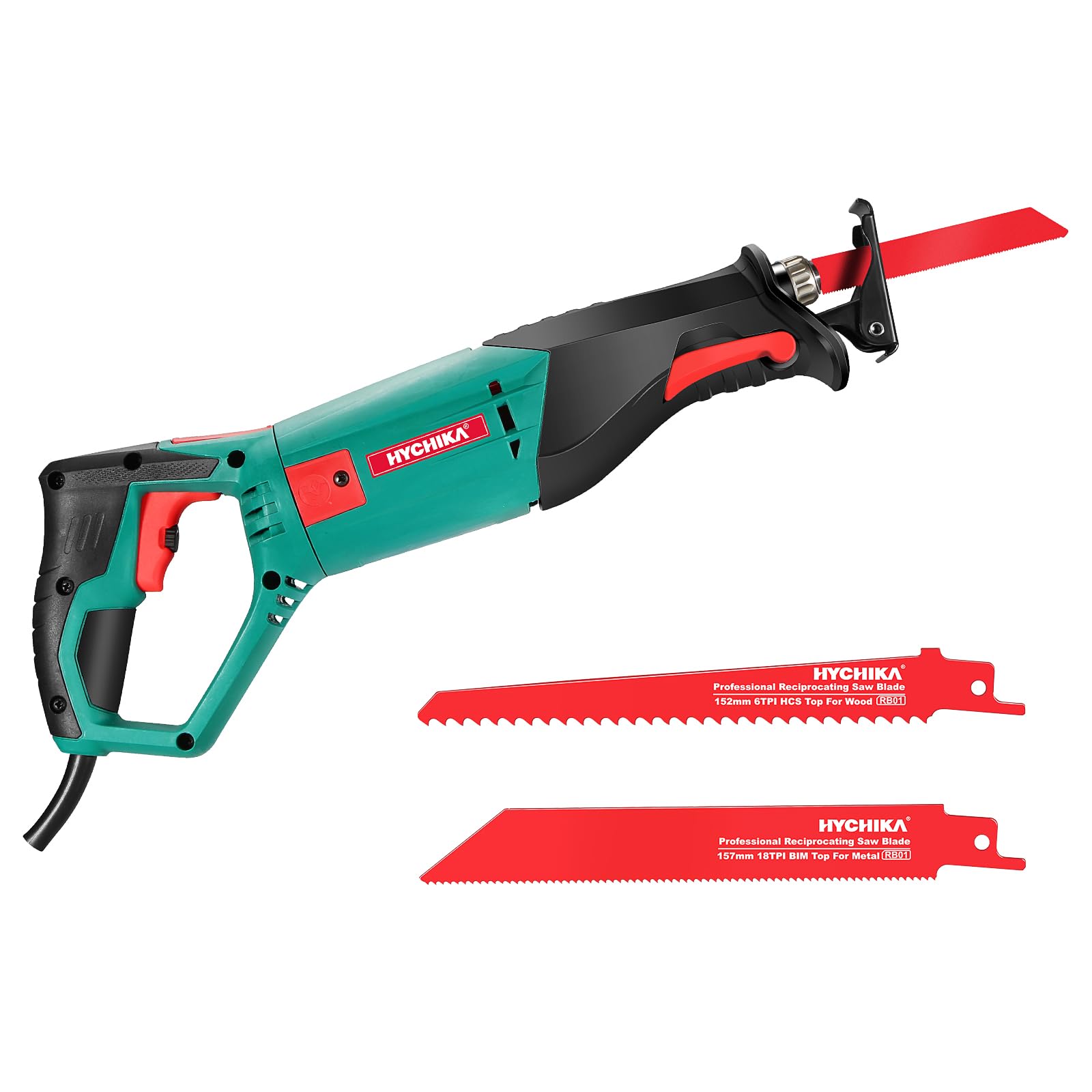 Hychika Reciprocating Saw Variable Speed Corded Reciprocating Saw