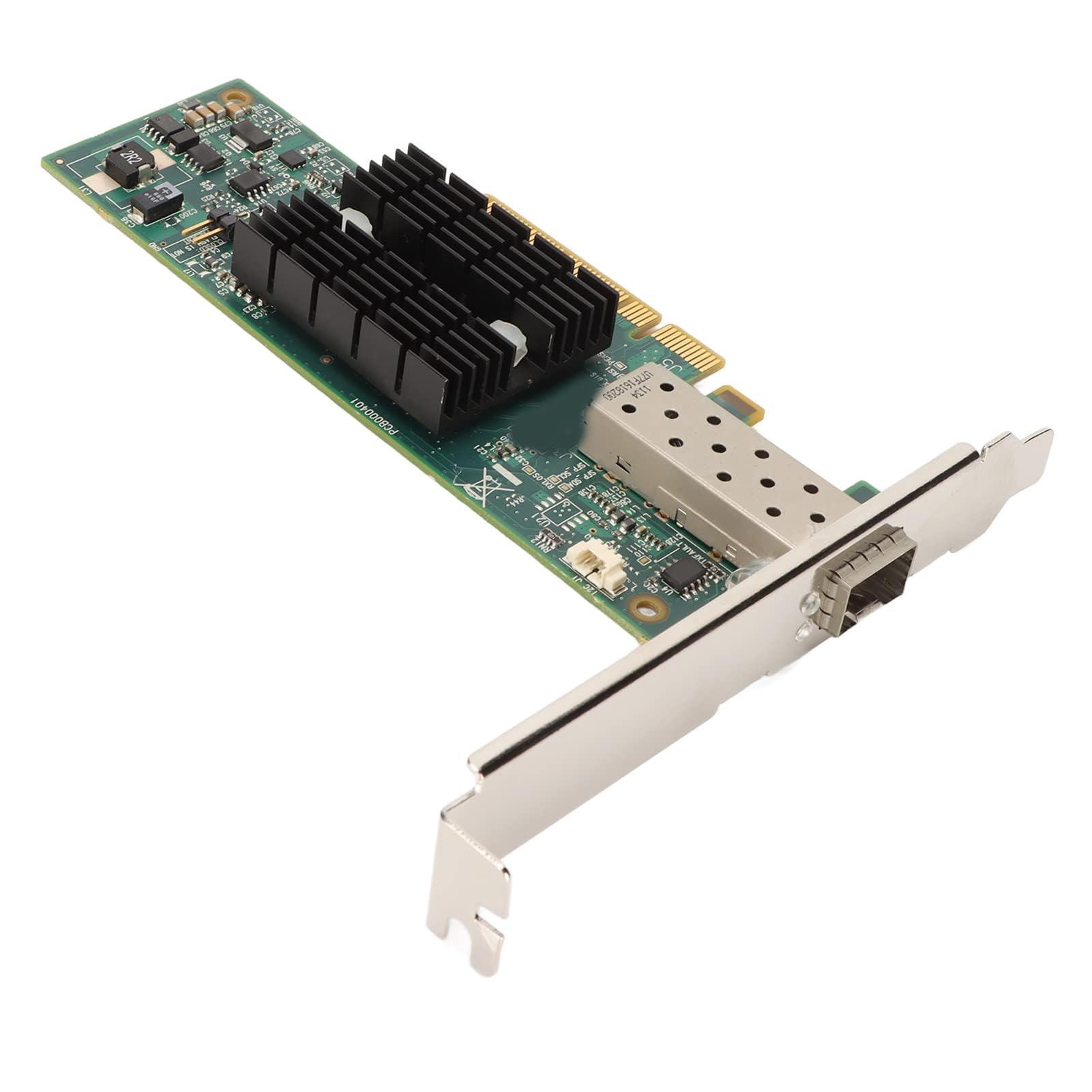 Dpofirs Carte Réseau 10 Go PCI E NIC, MNPA19XTR SFP+ Carte Réseau PCIE Adaptateur Réseau 10 Gbit/s Carte Réseau PCIE Canaux PCIE X8 pour Emplacements PCIE X8 et PCIE X16 pour Serveurs Informatiques