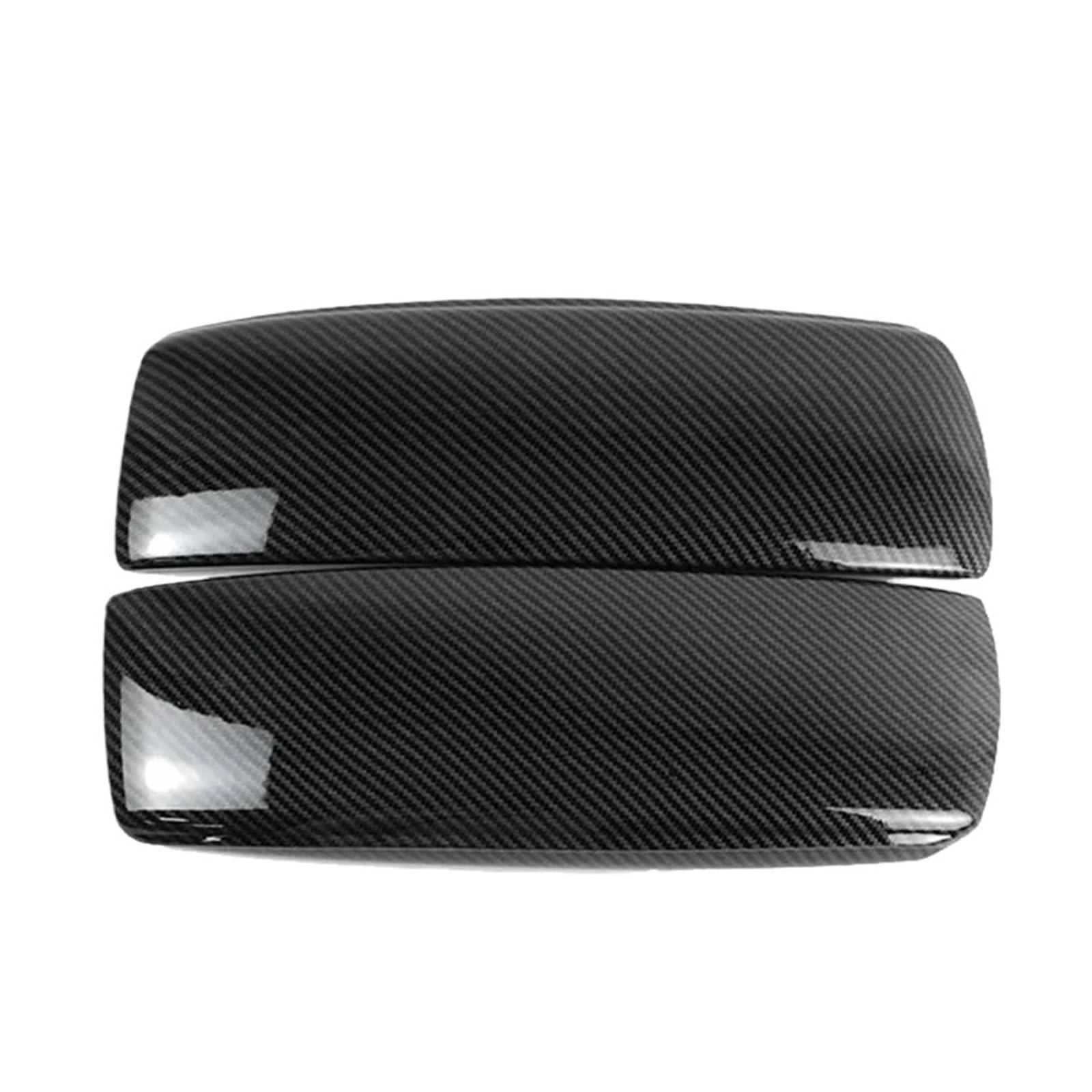 UMDJJU For BMW For X5 E70 For X6 E71 Car Center Console Armrest Box Panel Trim Storage Cover ABS Carbon Fiber Car Centre Console Armrest Box(Carbon Pattern)